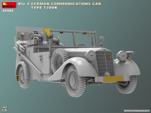 画像6: ミニアート[MA35492]1/35 Kfz.2 ドイツ軍通信車 170VK型 (6)