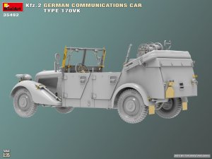 画像9: ミニアート[MA35492]1/35 Kfz.2 ドイツ軍通信車 170VK型 (9)