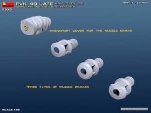 画像7: ミニアート[MA53013]1/35 ドイツ軍 7.5cm PaK 40 後期型 w/エリート砲兵連隊乗員。特別版 (7)