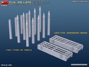 画像8: ミニアート[MA53013]1/35 ドイツ軍 7.5cm PaK 40 後期型 w/エリート砲兵連隊乗員。特別版 (8)