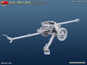 画像9: ミニアート[MA53013]1/35 ドイツ軍 7.5cm PaK 40 後期型 w/エリート砲兵連隊乗員。特別版 (9)
