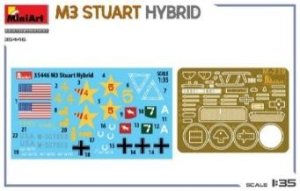 画像2: ミニアート[MA35446]1/35 M3 スチュアート ハイブリッド (2)