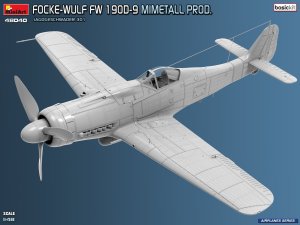 画像7: ミニアート[MA48040]1/48 フォッケ・ウルフ Fw 190D-9 ミメタール製 ベーシックキット 第301戦闘航空団 (7)