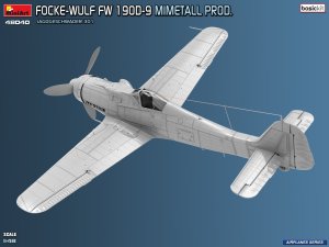 画像9: ミニアート[MA48040]1/48 フォッケ・ウルフ Fw 190D-9 ミメタール製 ベーシックキット 第301戦闘航空団 (9)