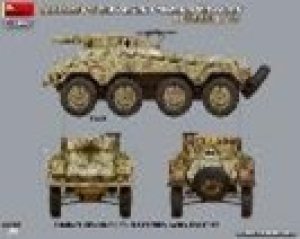 画像5: ミニアート[MA53046]1/35 Sd.Kfz.234/3 重装甲偵察車「シュトゥンメル」後期型 (5)