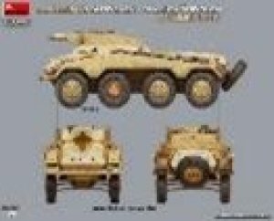 画像6: ミニアート[MA53046]1/35 Sd.Kfz.234/3 重装甲偵察車「シュトゥンメル」後期型 (6)