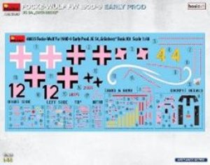 画像2: ミニアート[MA48035]1/48 フォッケ・ウルフ Fw 190D-9 初期生産型 JG 54 『グリューンヘルツ』 ベーシックキット (2)