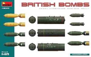 画像1: ミニアート[MA49023]1/48 英国製爆弾 (1)