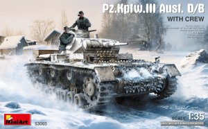 画像1: ミニアート[MA53085]1/35 III号戦車 D/B型w/クルー (1)