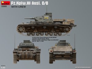 画像6: ミニアート[MA53085]1/35 III号戦車 D/B型w/クルー (6)