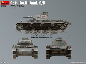 画像8: ミニアート[MA53085]1/35 III号戦車 D/B型w/クルー (8)