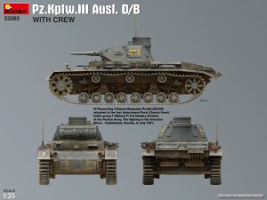 画像9: ミニアート[MA53085]1/35 III号戦車 D/B型w/クルー (9)