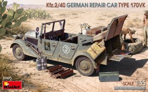 画像1: ミニアート[MA35495]1/35 Kfz.2/40 ドイツ軍修理車 170VK型 (1)