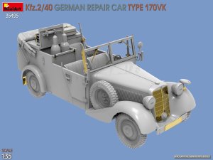 画像4: ミニアート[MA35495]1/35 Kfz.2/40 ドイツ軍修理車 170VK型 (4)