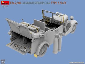 画像5: ミニアート[MA35495]1/35 Kfz.2/40 ドイツ軍修理車 170VK型 (5)