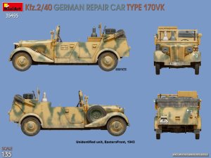 画像7: ミニアート[MA35495]1/35 Kfz.2/40 ドイツ軍修理車 170VK型 (7)