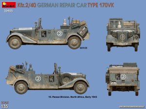 画像8: ミニアート[MA35495]1/35 Kfz.2/40 ドイツ軍修理車 170VK型 (8)