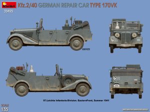 画像9: ミニアート[MA35495]1/35 Kfz.2/40 ドイツ軍修理車 170VK型 (9)