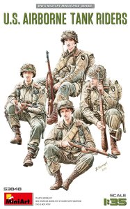 画像1: ミニアート[MA53040]1/35 米軍空挺戦車跨乗兵 (1)