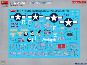 画像4: ミニアート[MA48043]1/48 P-47D-20RA サンダーボルト サイパン 1944年 アドバンスキット (4)