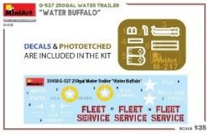 画像2: ミニアート[MA35458]1/35 G-527 250ガロン ウォータートレーラー ウォーターバッファロー (2)