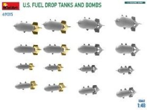 画像4: ミニアート[MA49015]1/48 米軍　燃料タンクと爆弾 (4)