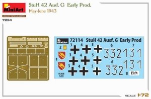 画像2: ミニアート[MA72114]1/72 10.5cm突撃榴弾砲42 Ausf. G  初期型 (2)