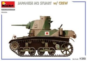 画像6: ミニアート[MA35454]1/35 日本 M3スチュアート　w/クルー (6)