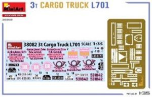 画像2: ミニアート[MA38082]1/35 L701 ドイツ 3t貨物トラック (2)