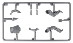 画像5: ミニアート[MA53015]1/35 フランス 戦車クルー 1944年 頭部レジン製 (5)