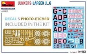 画像2: ミニアート[MA48007]1/48 ユンカース・ラーセンJL.6 (2)