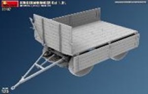画像4: ミニアート[MA35487]1/35 ゾンダランハンガーOst 1.5t. ドイツ製カーゴトレーラー (4)