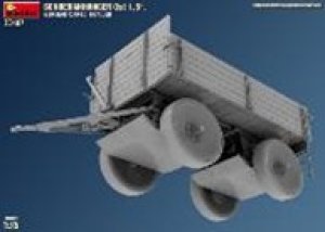 画像5: ミニアート[MA35487]1/35 ゾンダランハンガーOst 1.5t. ドイツ製カーゴトレーラー (5)