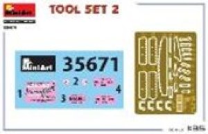 画像2: ミニアート[MA35671]1/35 ツールセット2 (2)