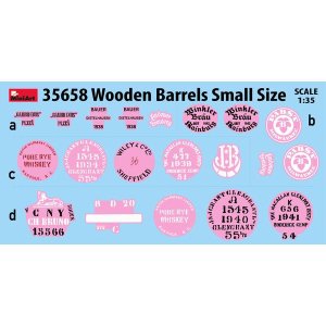 画像3: ミニアート[MA35658]1/35 木製樽 小サイズ (3)
