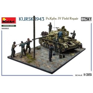 画像4: ミニアート[MA36062]1/35 クルスク 1943年 IV号戦車 野戦修理 ビッグセット (4)