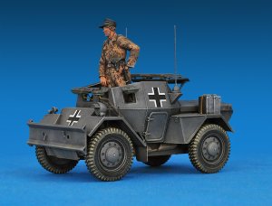画像4: ミニアート[MA35074]1/35　ディンゴ Mk.II 偵察用装甲車 w/クルー Pz.Kmpf. Mk.I 202(e) (4)