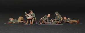 画像5: ミニアート[MA35200]1/35 アメリカ軍歩兵（休息中）５体入 (5)