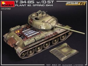 画像4: ミニアート[MA35290]1/35 T-34/85 w/D-5T 第 112工場製 1944年春フルインテリア（内部再現） (4)