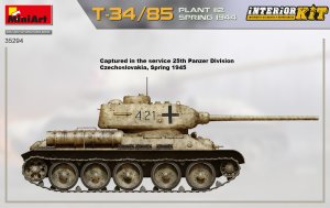 画像8: ミニアート[MA35294]1/35 T-34/85第112工場製（1944年春）フルインテリア（内部再現） (8)