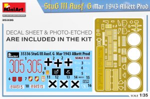 画像3: ミニアート[MA35336]1/35　III号突撃砲 G型  3月 1943年 アルケット社製 (3)