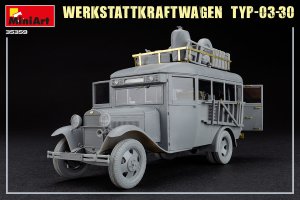 画像11: ミニアート[MA35359]1/35職人用工房車 タイプ03-30（修理用機械・工具・兵隊１体付） (11)