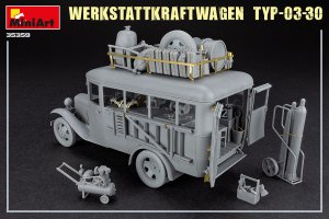 画像6: ミニアート[MA35359]1/35職人用工房車 タイプ03-30（修理用機械・工具・兵隊１体付） (6)