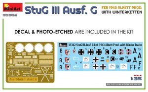 画像2: ミニアート[MA35362]1/35　III号突撃砲G型 1943年2月アルケット社製w/冬季履帯 (2)