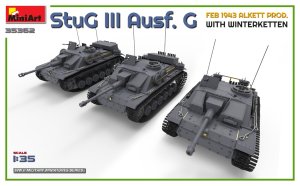 画像3: ミニアート[MA35362]1/35　III号突撃砲G型 1943年2月アルケット社製w/冬季履帯 (3)