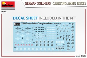 画像2: ミニアート[MA35384]1/35 ドイツ兵 弾薬箱運搬中5体入 (2)