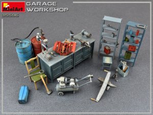 画像3: ミニアート[MA35596]1/35　ガレージ工作場 (3)