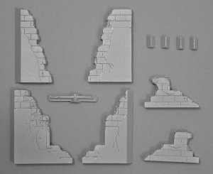 画像6: ミニアート[MA36004]ジオラマベース4　1/35　大砲＆フィギュア5体　ポーランド1944 (6)