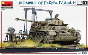 画像4: ミニアート[MA36063]1/35　Pz.Kpfw. IV Ausf. H.(修理中) ビッグセット (4)