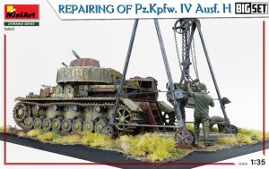 画像5: ミニアート[MA36063]1/35　Pz.Kpfw. IV Ausf. H.(修理中) ビッグセット (5)